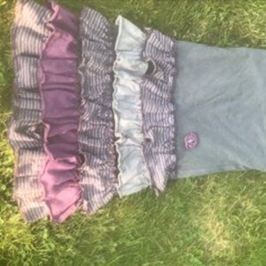 Camille Sophie pretty dress with ruffle bottom